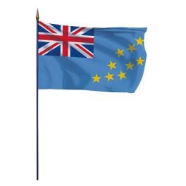 Drapeau Tuvalu sur hampe