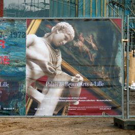 Bâche PVC personnalisée pour arrières de chantier