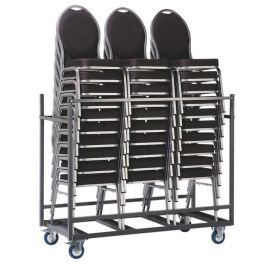 Chariot universel pour chaises empilables