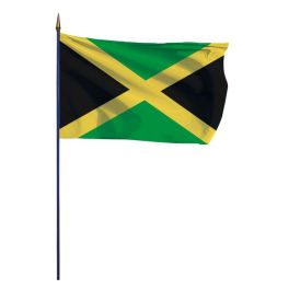 Drapeau Jamaïque sur hampe