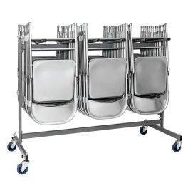 Chariot stockeur pour chaises pliantes