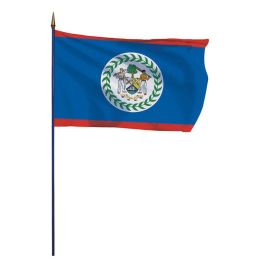 Drapeau Belize sur hampe