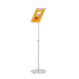Porte affiche sur pied Col de cygne portrait