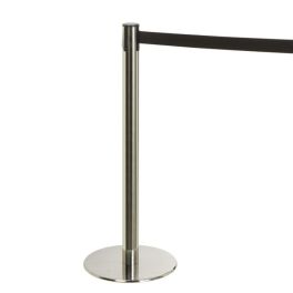 Poteau à sangle Slim plus gris martelé