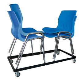 Chariot pour chaises empilables
