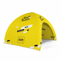 Tente gonflable publicitaire tour de France