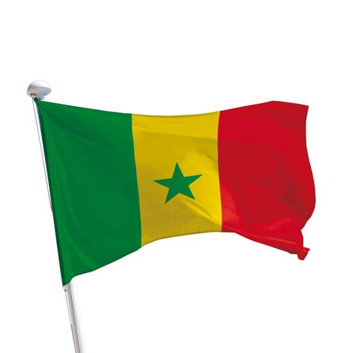 Achat drapeau du Sénégal à installer sur un mât - DOUBLET