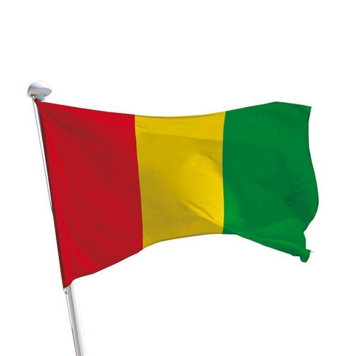 Achat drapeau Guinée / Guinéen à hisser sur un mât - DOUBLET