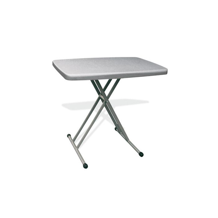 Table pliante réglable en hauteur