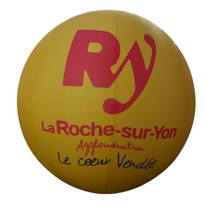 Ballon GEANT publicitaire gonflé à l'hélium