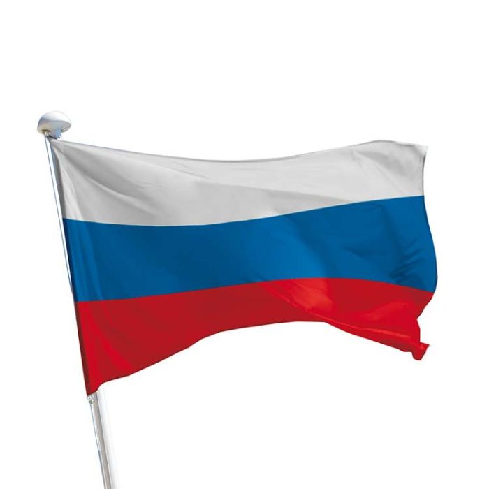 Achat drapeau Russie / Russe à accrocher sur mât - DOUBLET