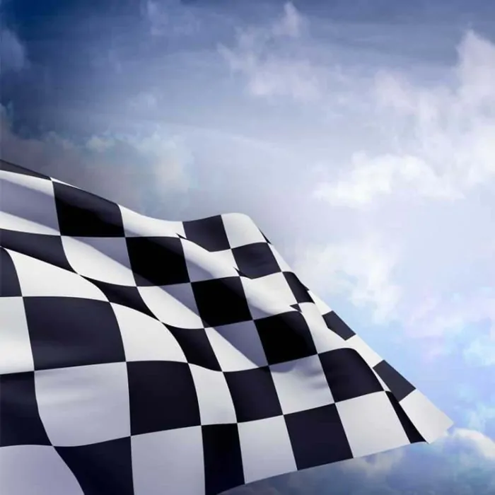 Drapeau de voiture de course 90x150cm 3x5 pieds V, bannière de voiture imprimée en Polyester pour la décoration