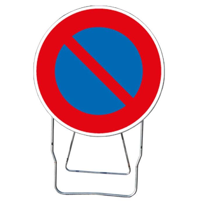 Panneau mobile stationnement interdit B6a1 Doublet