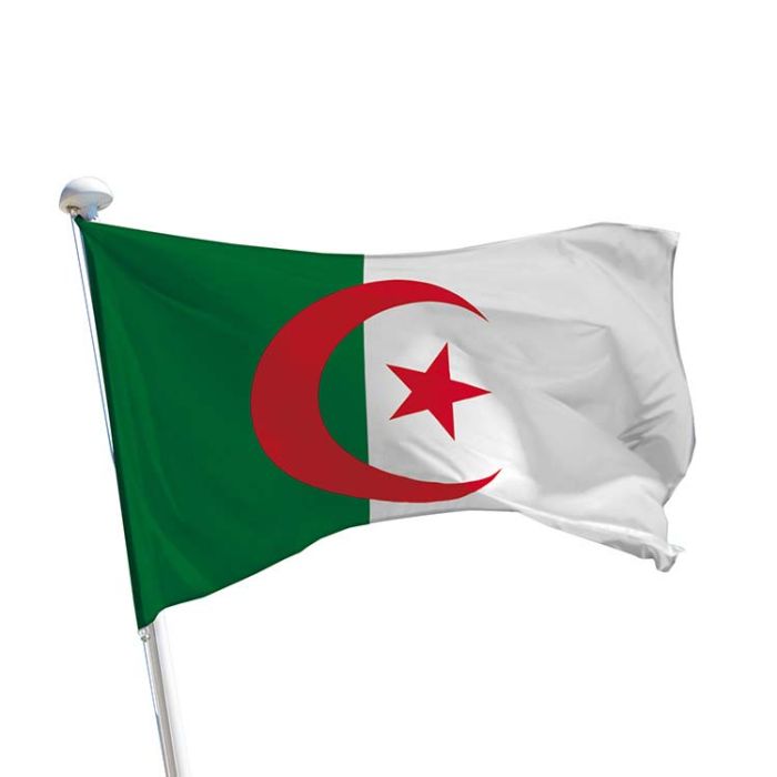 Drapeau Algerie drapeau pays disponible en plusieurs tailles