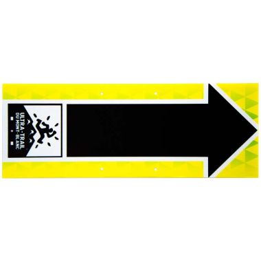 Fléche signalétique pour course à votre logo