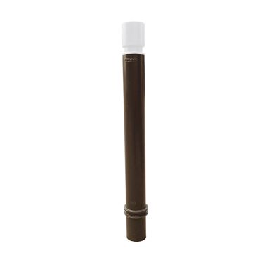 Potelet urbain gorge Elasto access chocolat