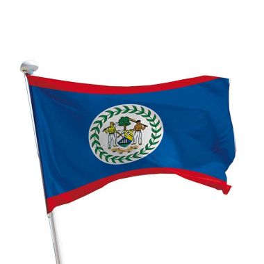 Drapeau Belize pour mât