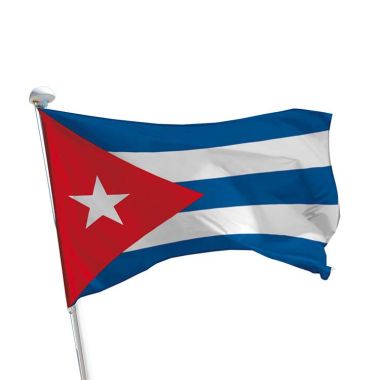 Drapeau Cuba / cubain pour mât