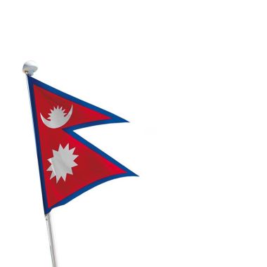 Drapeau Népal pour mât