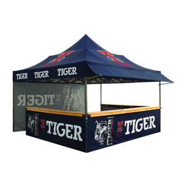Tente pliante stand Comptoir Tiger