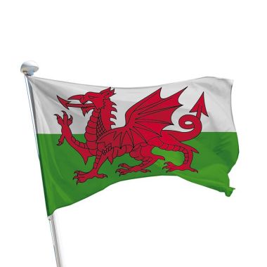 Drapeau Pays-de-Galles pour mât (UK)