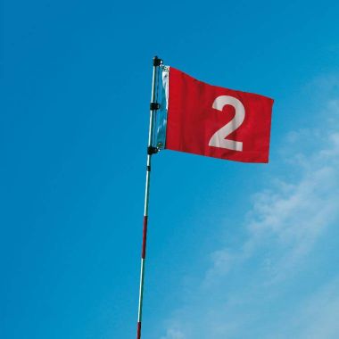Drapeau de golf pour les trous