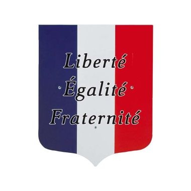 Écusson Liberté Egalité Fraternité