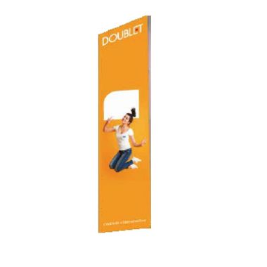 bannière pvc pour mât en acier avec potences