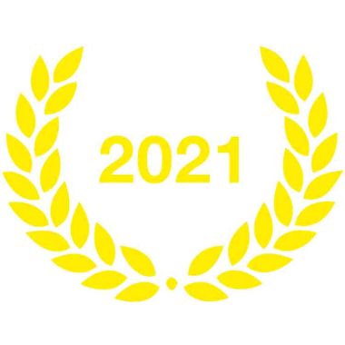 Lauriers adhésifs pour panneau de Ville Active & Sportive 2021