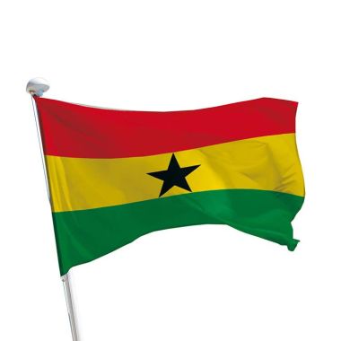 Drapeau Ghana pour mât