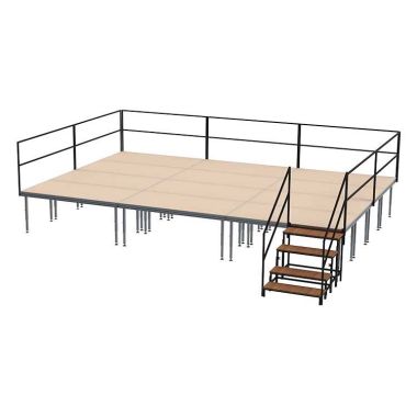podium intérieur télescopique