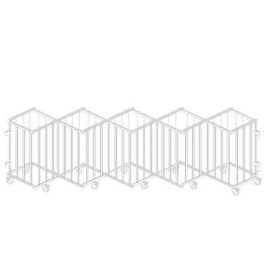 Barrière Zébra extensible
