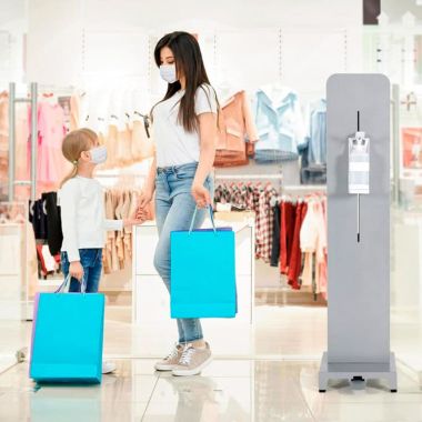 Borne de gel à hauteur ajustable pour enfant