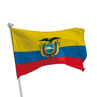Drapeau Equateur pour mât