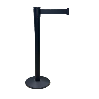Poteau à sangle linea noir