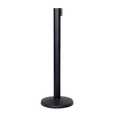 Poteau de guidage à sangle Novalto Inox brillant