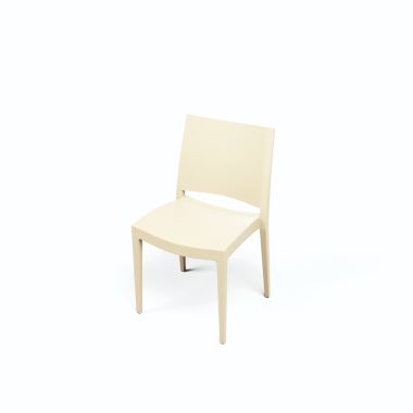 Chaise empilable Jade beige
