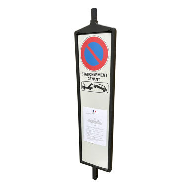 Balise Anti-Stationnement Pochette Double Face A4