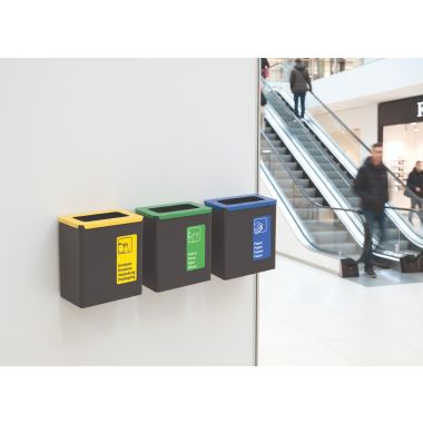 Poubelles extérieure murale