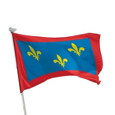 Drapeau province Anjou pour mât