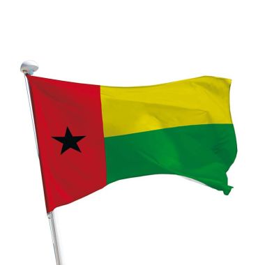 Drapeau Guinée-Bissau pour mât