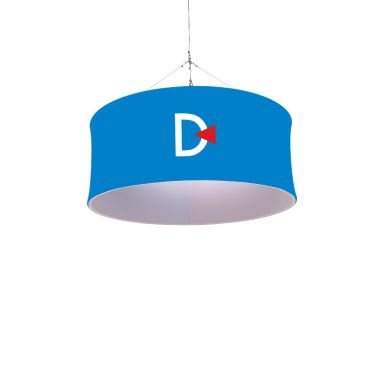 enseigne ronde stand personnalisée salon