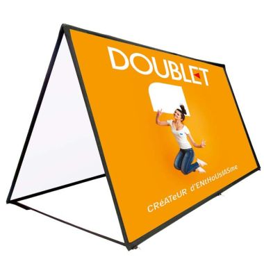 barrière publicitaire personnalisée Plipop
