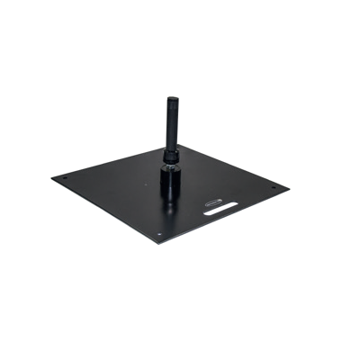 Base platine acier pour les beach flag Corner ou Playa