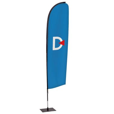 Beach flag d'intérieur personnalisé