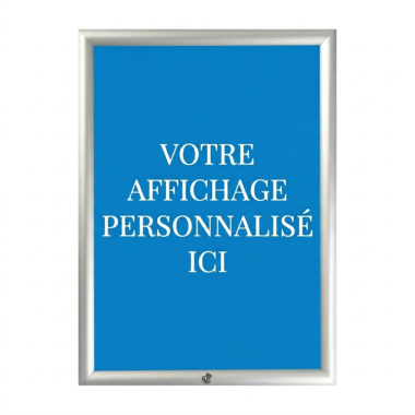 Porte affiche extérieur verrouillable Clip-clap 35 mm format A3