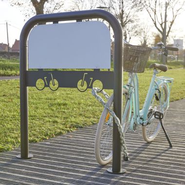 Arceau pour vélos personnalisable
