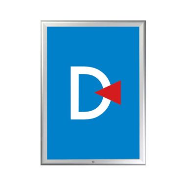 Porte affiche intérieur verrouillable Clip-clap 32 mm