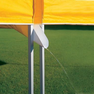 Gouttière pvc pour tente Coupole