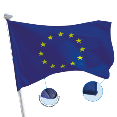 Drapeau Europe pour mât anti-enroulement